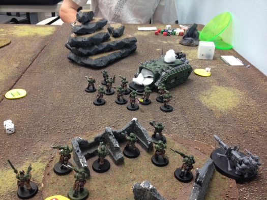 *ZOT* - 2 Terminators go up to the Meltavets (they're hiding behind the Chimera).