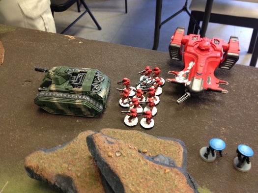Tactical Genius ends the Hellhound's budding Tau-roasting career somewhat prematurely...
